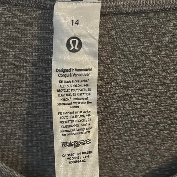 Lululemon Swiftly Shirt - Picture 2 of 4